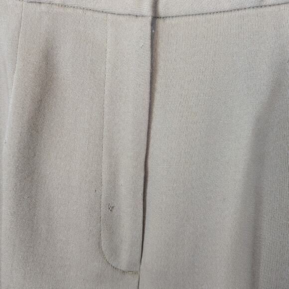 90s Vintage INC International Concepts Double Breasted Wool Pant Suit Tan Size 8 - Picture 9 of 16